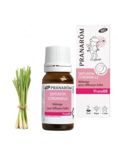 Citronela Difusão Pranarom PranaBB | SerEssencial - Aromaterapia