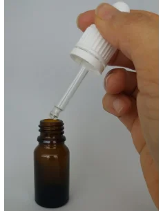 Frasco de Vidro 50ml com pipeta | Ser Essencial Aromaterapia