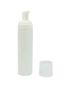   Frasco vazio com dispensador de espuma com capacidade para 200ml. Este frasco possui uma bomba que dispensa o sabão com textura de espuma ou mousse.   