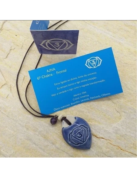 Colar 6º Chakra FRONTAL